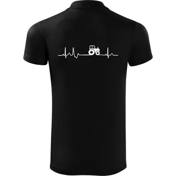 Pánská košile Traktor EKG - Polokošile Victory sportovní (dresovina) - 2XL ( Černá )