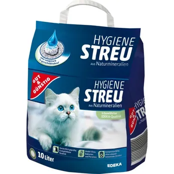 Podestýlka pro kočku G&G Stelivo pro kočky hygienické z přírodních minerálů 10l - originál z Německa