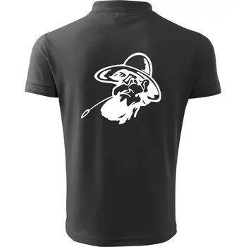 Pánská košile Zapšklý farmář - Polokošile pánská Pique Polo 203 - 4XL ( Tmavá břidlice (šedá se zeleným nádechem) )