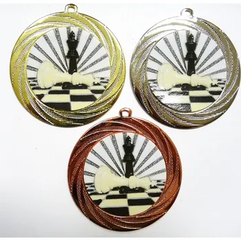 Šachy medaile DI7001-K072 Zde napište text na štítky a součet zadejte do košíku. Více informací viz.POPIS v dolní části.