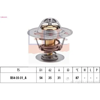 Auto-moto Termostat, chladivo EPS 1.880.223S