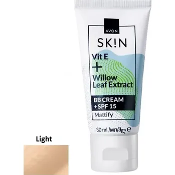 Pleťový krém BB krém 2v1 s matujícím efektem a SPF 15 - Light