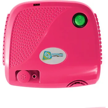Inhalátor Pístový kompresorový INHALÁTOR rozprašovač SADA OMINBUS růžový BR-CN116B
