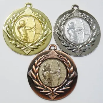 Lukostřelba medaile D6A-A57 Zde napište text na štítky a zadejte do košíku. Více informací POPIS v dolní části.