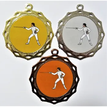 Šerm žena medaile DI7003-L246