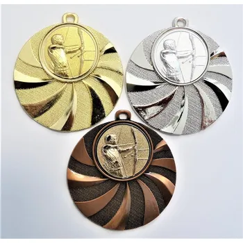 Lukostřelba medaile D84-A57 Zde napište text na štítky a zadejte do košíku. Více informací POPIS v dolní části.