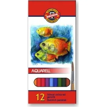 Kresba Akvarelové pastelky 12 ks - 3716 ryby