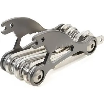 Cyklo nářadí TROIKA Nářadí na kolo Bike Multitool, stříbrná, 18 funkcí, TROIKA BTL15/TI 419989