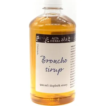 Přírodní produkt Alta Herba Broncho sirup 500 ml