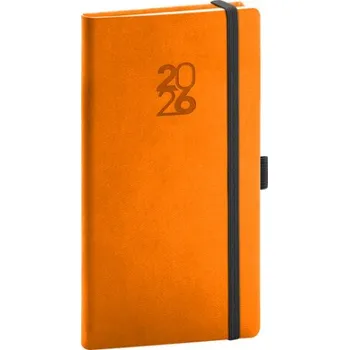 Diář Kapesní diář Aprint Top 2026 oranžový