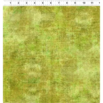 US In The Beginning 999-931 Halcyon Lime graffiti bavlněná látka