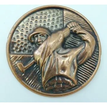 DO VYPRODÁNÍ ZÁSOB Golf MAXI emblém A42č.36-bronz