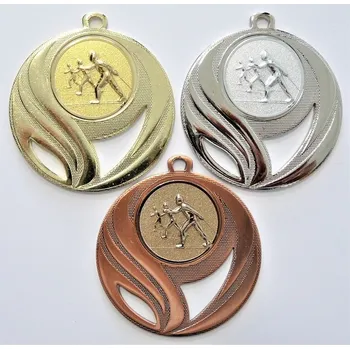 Běžky medaile DI5006-A46 Zde napište text na štítek a zadejte do košíku. Více informací viz.POPIS v dolní části.