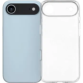 Pouzdro na mobilní telefon Průhledný gelový obal na iPhone 17 Air - průhledný