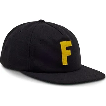 Kšiltovka Čepice - FOX Big F Adjustable Wool Hat 2025 - Black