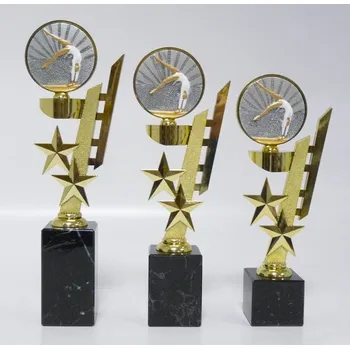 Gymnastka trofeje 48-FG050 Zde napište text na štítky a součet zadejte do košíku. Více informací viz.POPIS v dolní části.