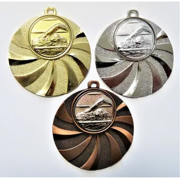 Plavání medaile D84-A47 Zde napište text na štítky a součet zadejte do košíku. Více informací viz.POPIS v dolní části.