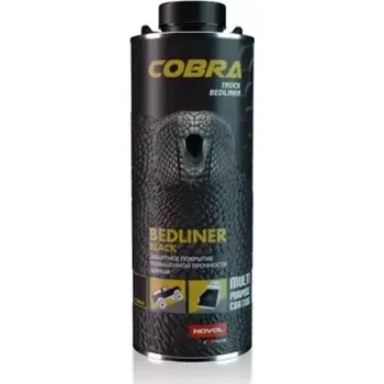 Odrezovač NOVOL COBRA BEDLINER - Černý nátěr na konzervaci podvozku 600ml