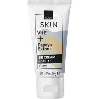 Pleťový krém BB krém 2v1 s rozjasňujícím efektem a SPF 15 - 30 ml