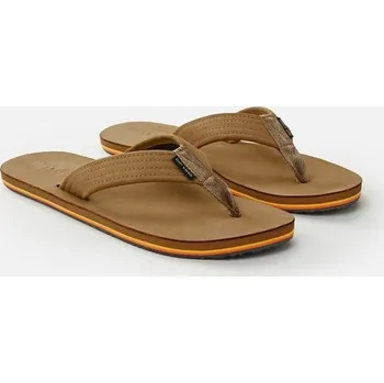 Pánské žabky RIP CURL žabky - Revival Leather Open Toe Tan (1046)