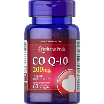 Fitness strava Puritan's Pride Koenzym Q-10 200 mg 60 Softgels