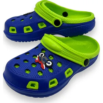 Chlapecké pantofle Adcz Chlapecké modré gumové nazouváky Barva: Modrá, Velikost: 29