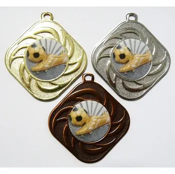 Fotbal medaile DI5010-K028 Zde napište text na štítky a součet zadejte do košíku. Více informací viz.POPIS v dolní části.