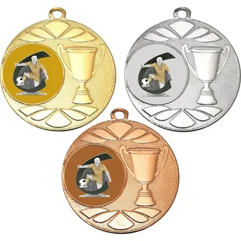 Nohejbal muž medaile DI5003-L380 Zde napište text na štítky a součet zadejte do košíku. Více informací viz.POPIS v dolní části.