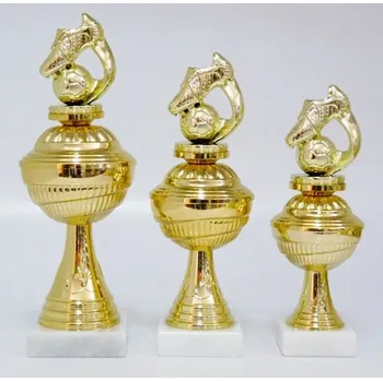 Fotbal poháry X10-P005 DO KOŠÍKU ZADEJTE SOUČET ŠTÍTKŮ !!! - Více informací viz. POPIS v dolní části.