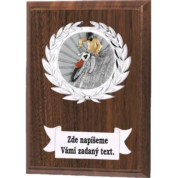 Motokros plaketa NP02-K016 Zde napište text na štítky a součet zadejte do košíku. Více informací viz.POPIS v dolní části.