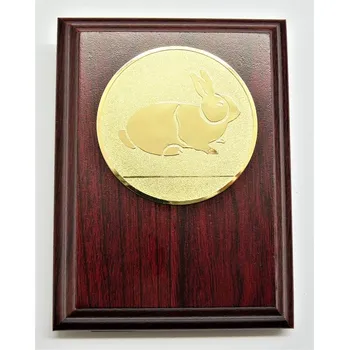 Králík plaketa H120-50 Zde napište text na štítek a zadejte do košíku. Více informací viz.POPIS v dolní části.