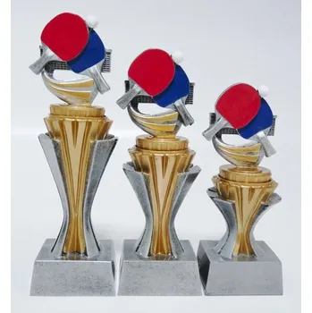 Stolní tenis trofeje FX019-103-1 Zde napište text na štítky a součet zadejte do košíku. Více informací viz.POPIS v dolní části.