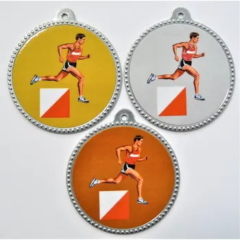 VIZINGR Orientační běh medaile D75-L286