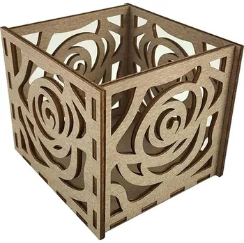 Fa Lixen Organizér na tužky - růže / šedý dub