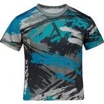 Dětské funkční triko premium ALTISPORT VOJ/ALK014TR01 ČERNÁ/PETROLEJOVÁ 110