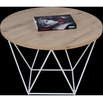 Konferenční stolek ADRK Konferenční stolek LIAM W-A 55, dub artisan/bílá