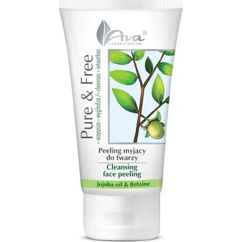 Pleťový peeling Ava Pure & Free pleťový peeling, 150 ml