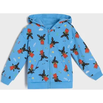 Chlapecké oblečení Sinsay - Mikina s&nbsp;kapucí Bing - modrá - 549EM-55X - 549EM-55X-74