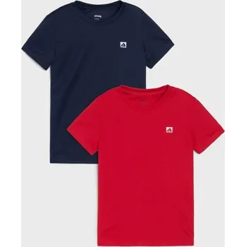 Chlapecké tričko Sinsay - Sada 2 triček Active - červená - 403FC-33X - 403FC-33X-110