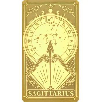 Zlatá mince Znamení zvěrokruhu - Střelec Proof