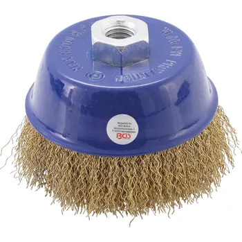 Příslušenství k brusce BGS 3987, Hrncový kartáč | upnutí M14 x 2,0 | O 100 x 67 mm