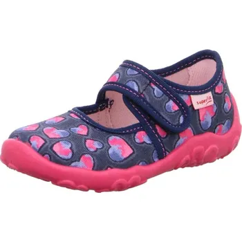 Dívčí bačkory Domácí obuv Superfit Bonny 0-800283-8800 srdíčko Velikost: 23