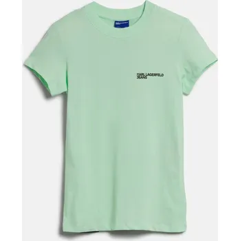 Dámské tričko TRIČKO KARL LAGERFELD JEANS KLJ SLIM SS TEE BAY