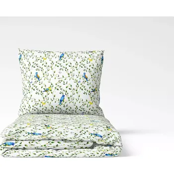 Povlečení Bavlněné povlečení Barevní ptáčci 140x200+70x90