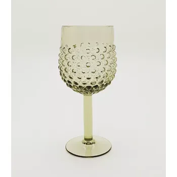 Sklenice Sklenice 0,25l - Hobnail - Ananas - lesní zelená | 97367