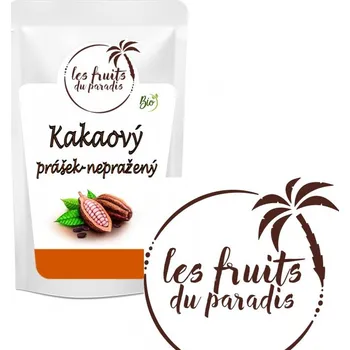 Čokoláda Les fruits de paradis Kakaový prášek BIO nepražený 500g