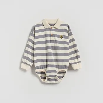 Kojenecký body Reserved - Bavlněné body s výšivkou - hroznová - 959FG-48X - 959FG-48X-80