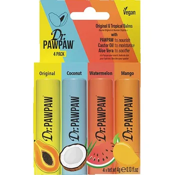 Péče o rty Dr. Pawpaw Flavoured Balm Twist Up Multipack