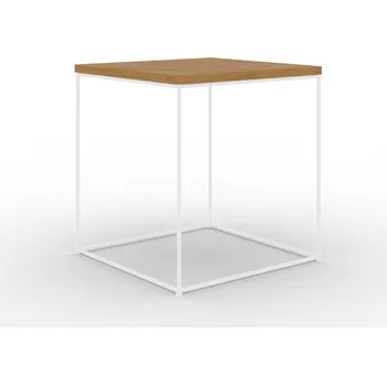 Konferenční stolek ADRK Konferenční stolek ADINA W-OL 40, dub lancelot/bílá