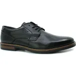 RIEKER 13523-00 black, pánské polobotky vel.44 (RIEKER 13523-00 black)